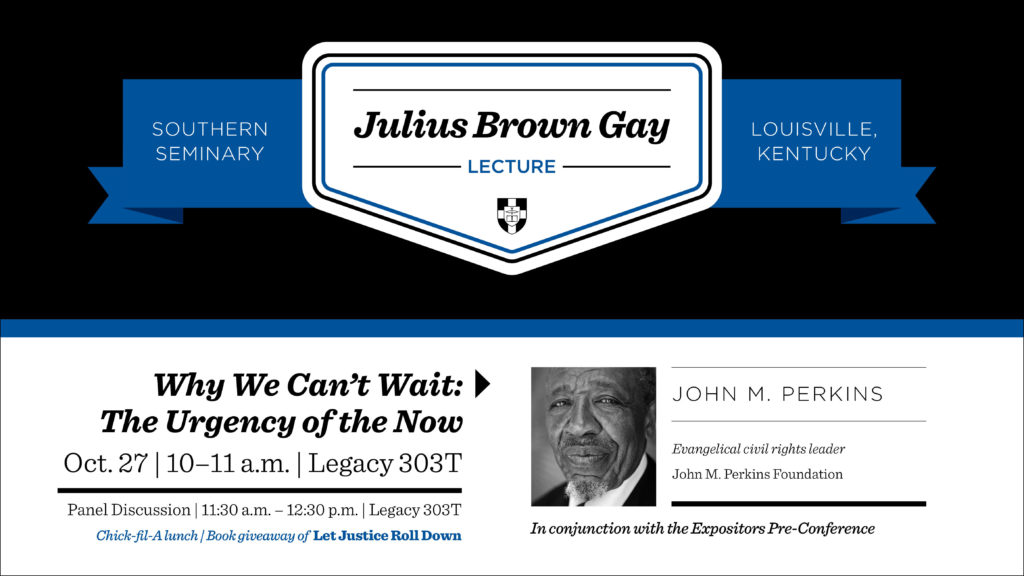 Julius Brown Gay Lecture with John M. Perkins