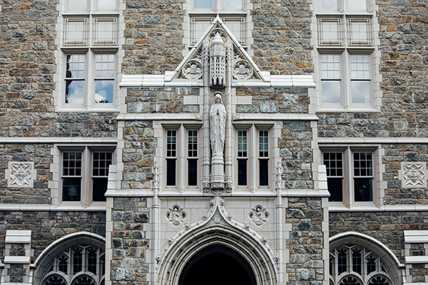 Boston College Facade